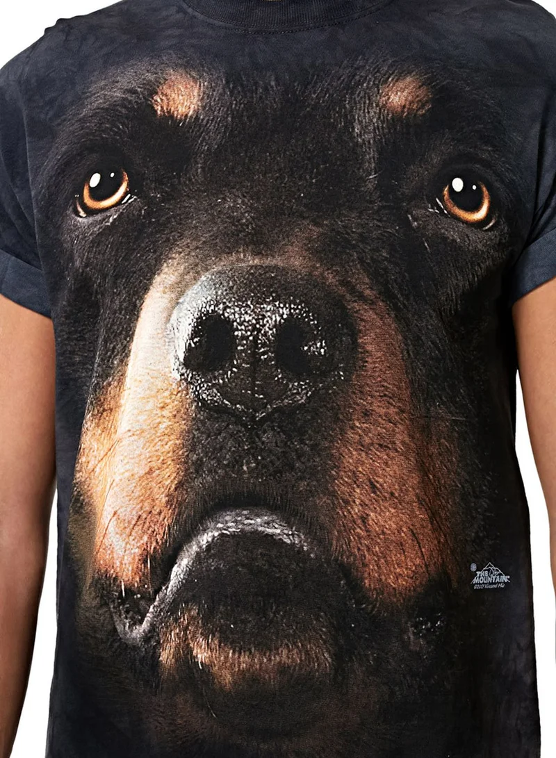 THE MOUNTAIN Rottweiler Face T-Shirt