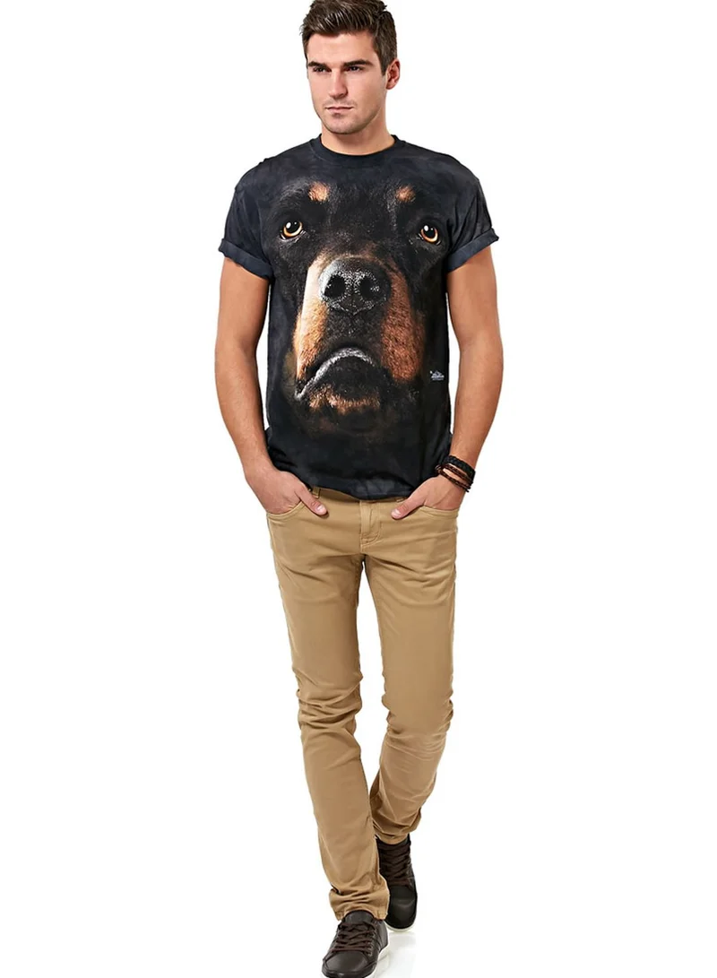 THE MOUNTAIN Rottweiler Face T-Shirt