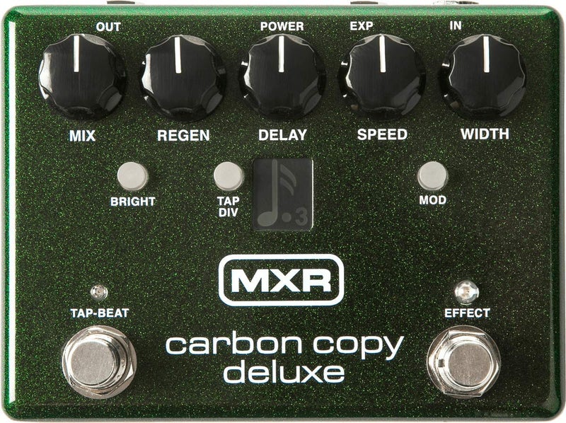 MXR JIM DUNLOP Carbon Copy Deluxe Analog Delay Guitar Effect Pedal (M292) - Image 1