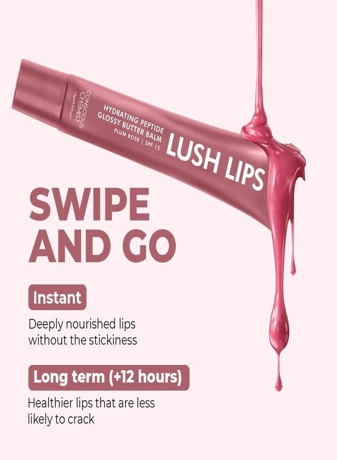 كيميائي واعي مرطب شفاه ببتيدات من كونشيس كيميست® بعامل حماية من الشمس SPF15 - لون وردي داكن | مرطب شفاه يرطب الشفاه الداكنة والمتصبغة لمدة 24 ساعة | حماية من الشمس | يلطف الشفاه الجافة ويعيد بناء حاجز الرطوبة - 15 غرام، لون موف - Image 5