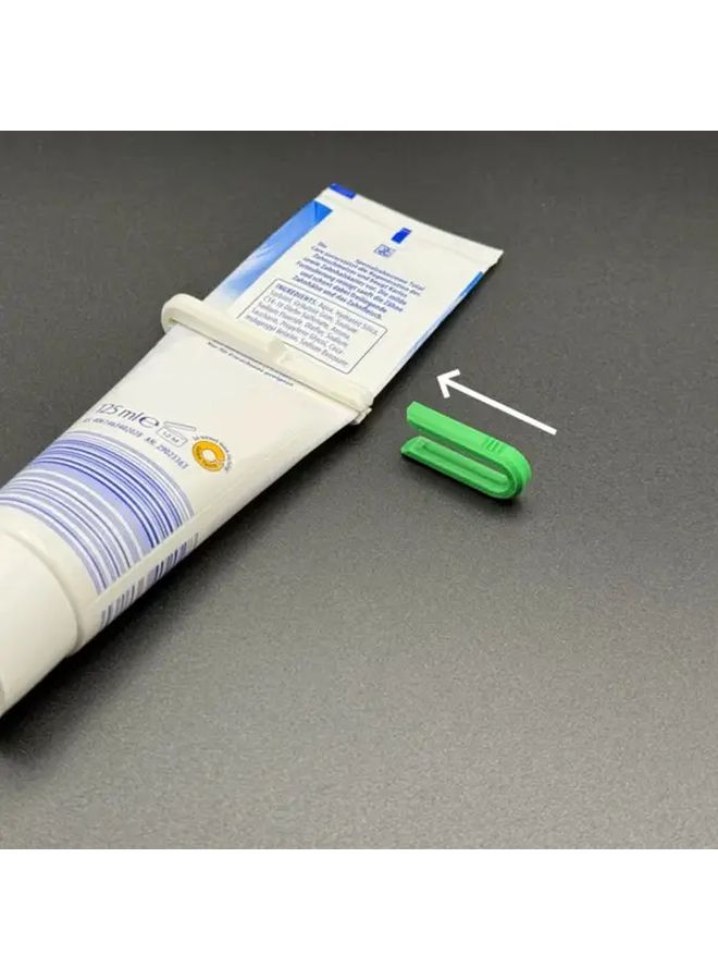 3pcs Random Color Toothpaste Squeezers with Removable Lids Easy Use for Travel Home Office - Image 3