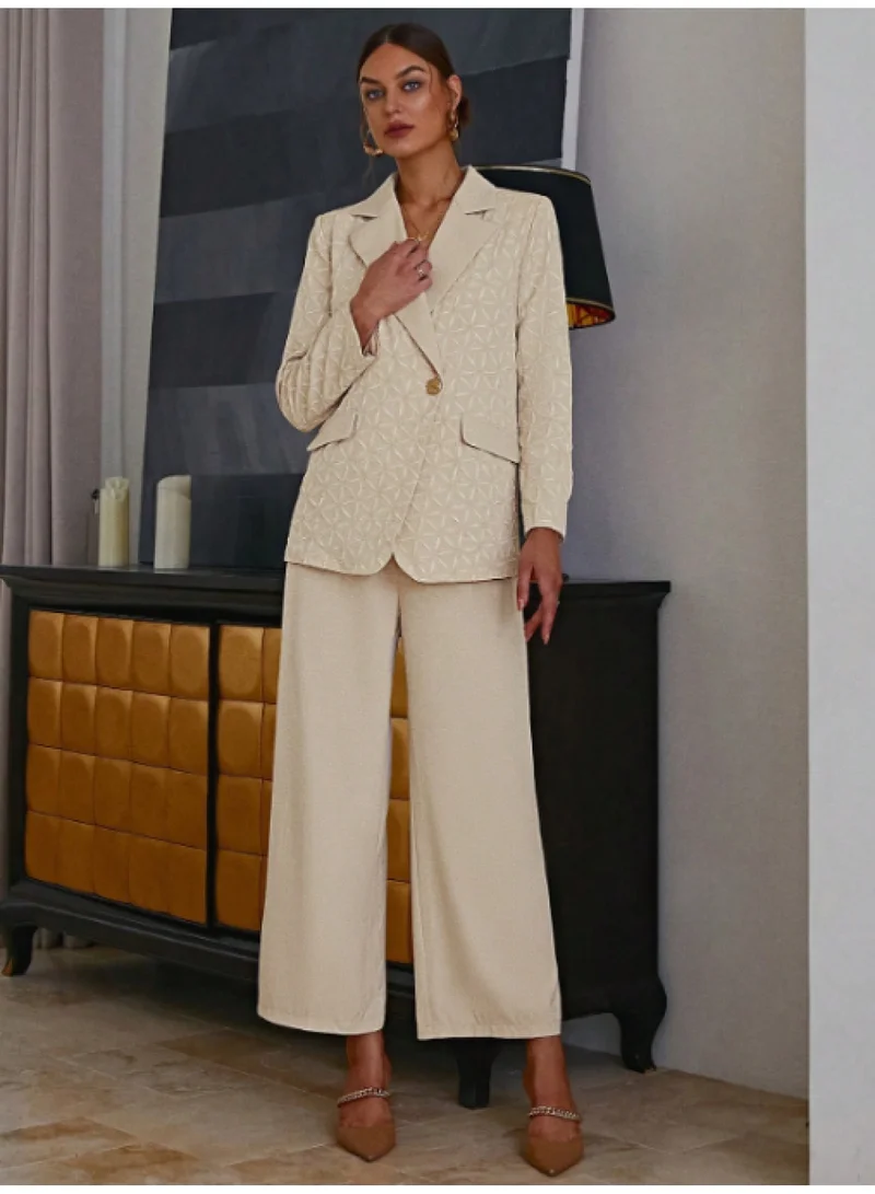 SIMPLEE Women's 2-Piece Outfit Set - Matching Top & Pants for Stylish Look