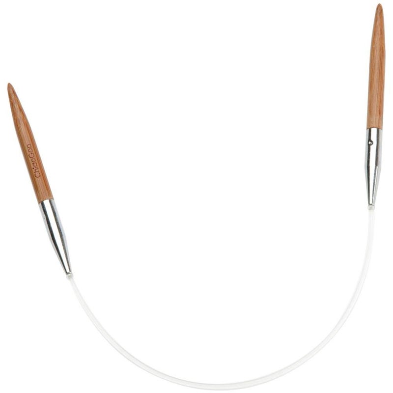 ChiaoGoo Knitting Needle, Circular Bamboo 9 inch (23cm), Size US 7 (4.5mm), Dark Patina, 2009-7 - Image 4