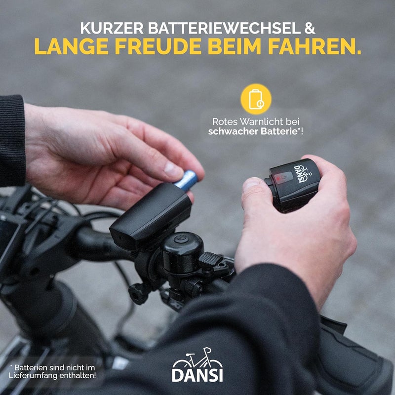 Dansi Bike Lights for Night Riding, Super Bright with Flashing Functions. Easy to Install Bike Light Set, Bike Accessories for Men Women Kids Road Mountain Cycling Bicycle Accessories Bicycle Light - Image 4