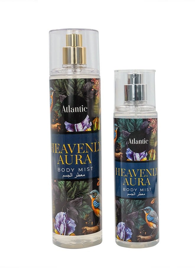 Atlantic - Atlantic Heavenly Aura Body Mists Long Lasting Body Spray Pack of 2 Body Mist 250ml & 150ml - Image 1