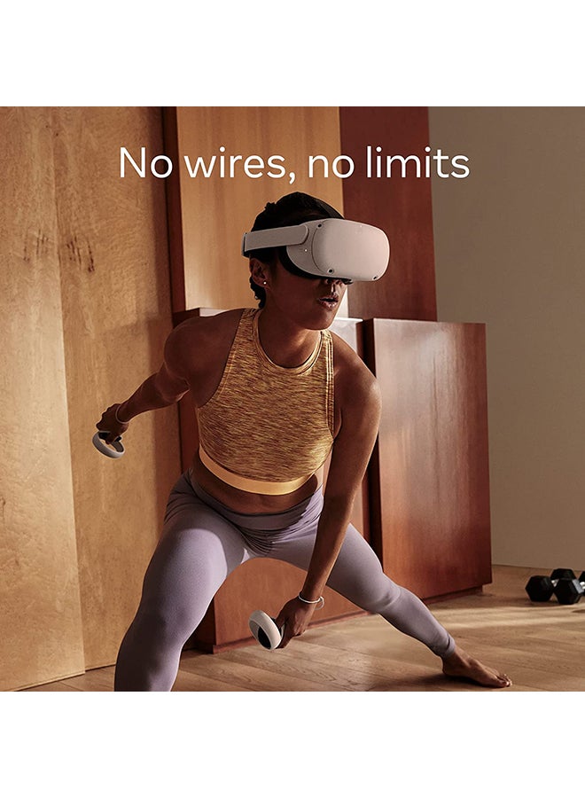 ميتا سماعة رأس أوكيولوس كويست 2 المتطورة الكل في واحد، لون أبيض، 256 جيجابايت أبيض - Image 5