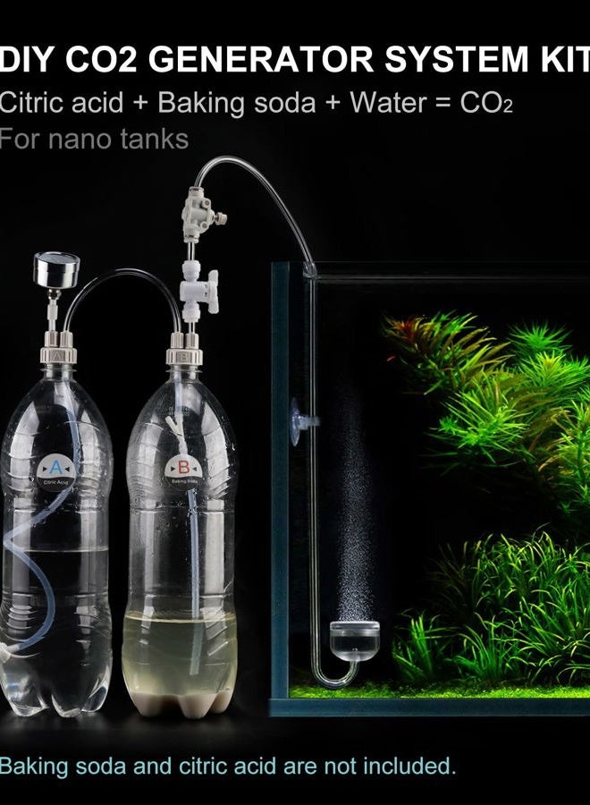 Clscea طقم نظام مولد CO2 DIY للأكواريوم، G200 - Image 2