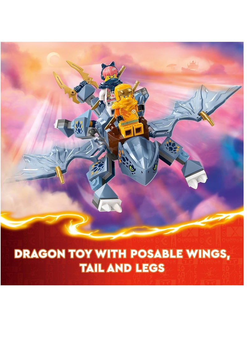 LEGO - LEGO Ninjago Young Dragon Riyu  71810 Building Blocks Toy Set (132 Pieces) - Image 1