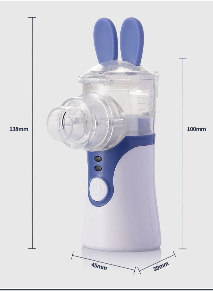 Generic - KWL-U101 Ultrasonic Handheld micro-mesh atomizer Household convenient atomizing humidifier for adults and children Mini handheld atomizer(without battery) - Image 1