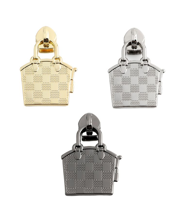 5pcs 44mm 52mm 56mm Light Golden Metal Zipper Slider For Handbag Luggage Boots - Image 5
