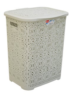 RIO Plastic laundry basket with lid  - Image 1