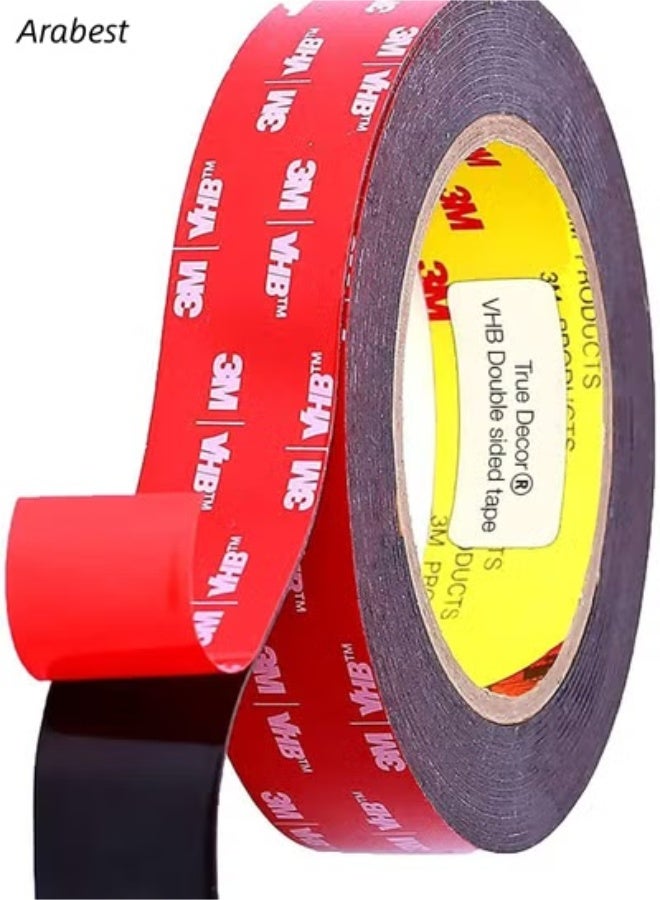 3M double-sided waterproof foam tape, suitable for office and home decoration. - Image 1