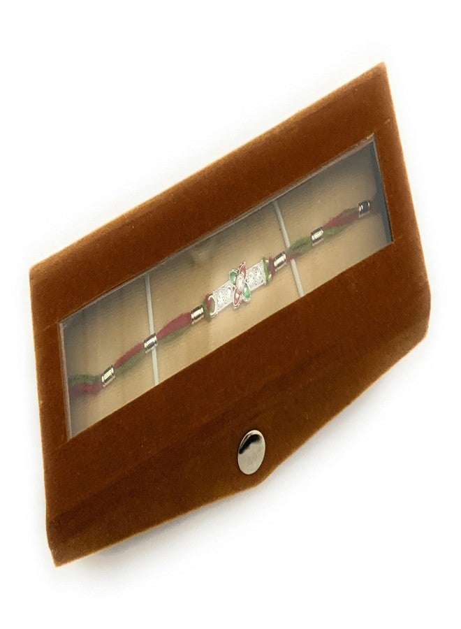 RELBEES Exclusive Rakhi/Rakhi For Brother/Bhai/Men/Boys With Velvet Gift Box/Roli/Chawal - Image 3
