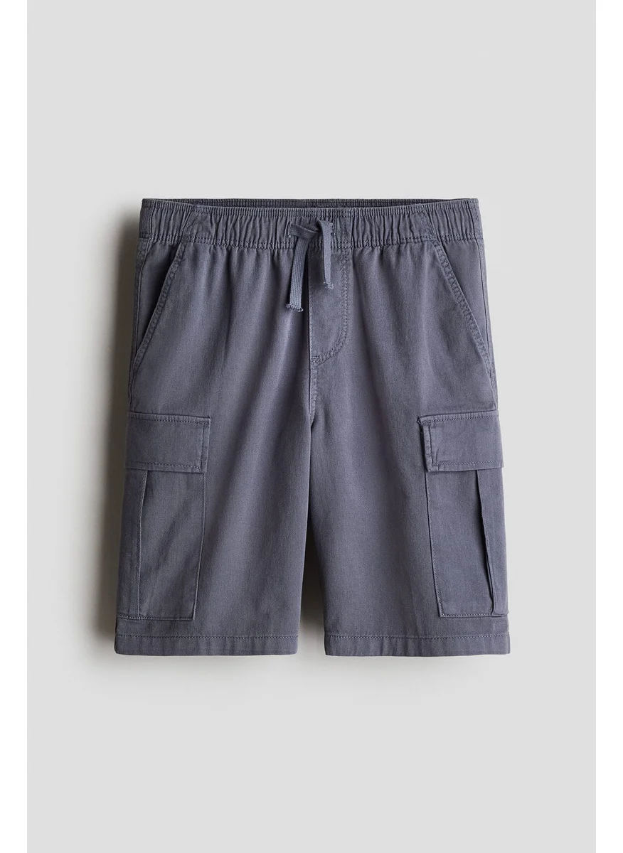 H&M Cargo Twill Shorts
