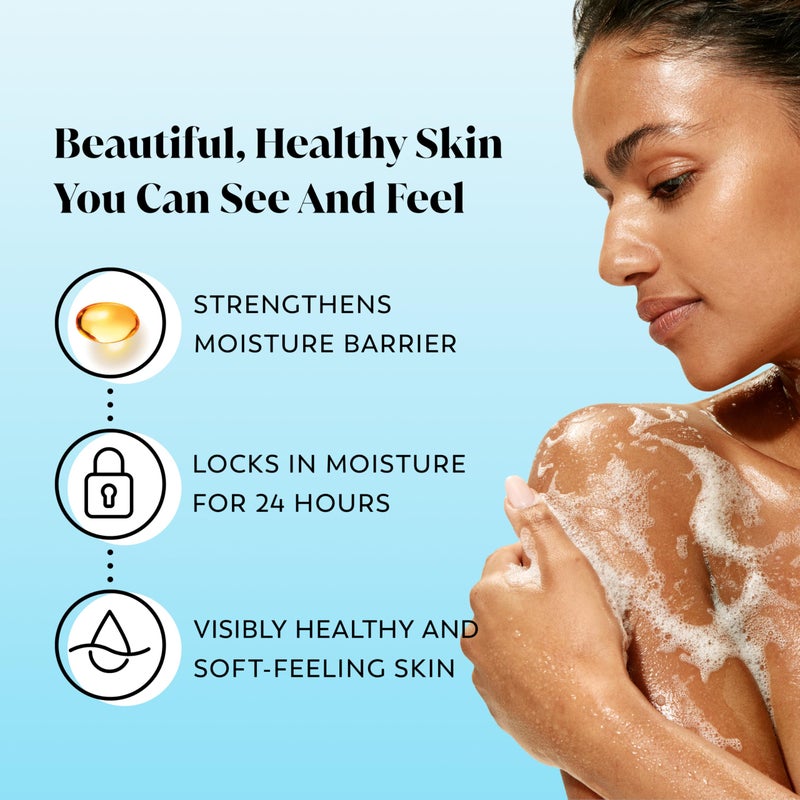 Olay Body Wash for Women, Ultra Moisture, For Extra Dry Skin, 24hr Moisturizing, Hydrating & Refreshing, B3 Vitamin Complex, Free of Parabens & Phthalates, Scented, 22 fl oz - Image 2