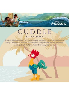 Franco Disney Princess Moana Hei Hei Bedding Super Soft Plush Cuddle Pillow Buddy, (Officially Licensed Product)  - Image 2