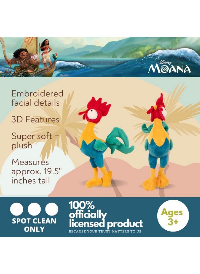 Franco Disney Princess Moana Hei Hei Bedding Super Soft Plush Cuddle Pillow Buddy, (Officially Licensed Product)  - Image 3