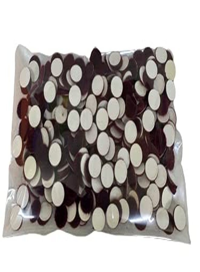 Beauty Tool Maroon Velvet Round Bindis Kumkum Bindi for Women/Girls/Ladies (Size-6) | Pack of 300 | (Maroon) - Image 3