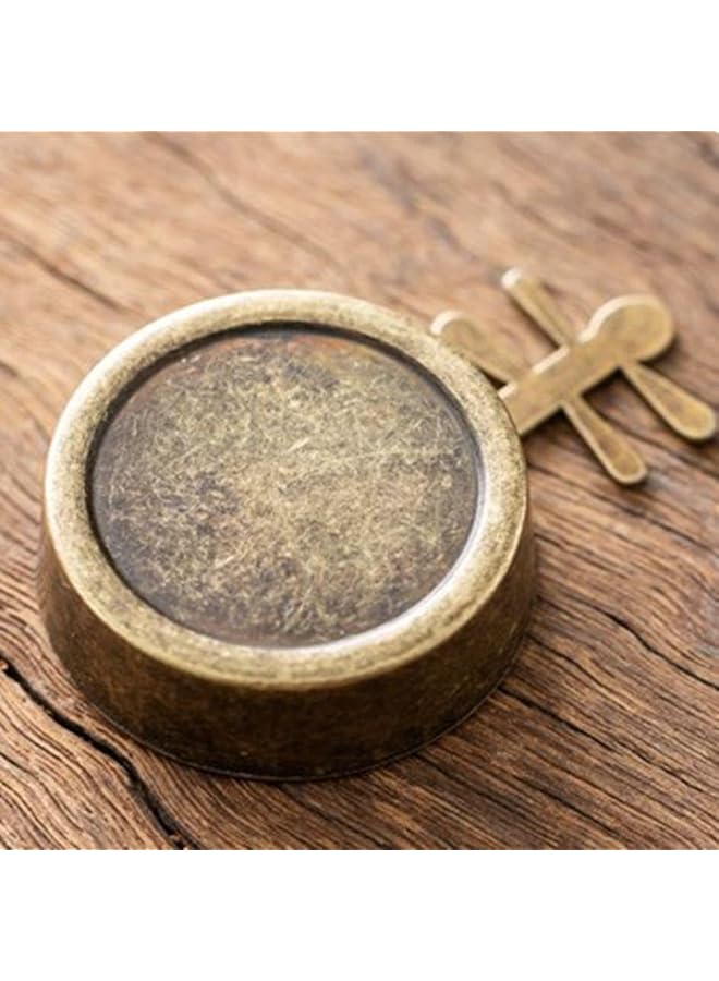 erorex Ancient Style Pipa Incense Burner Creative Metal Sandalwood Burner Middle Eastern Style Indoor Table Ornament - Image 5