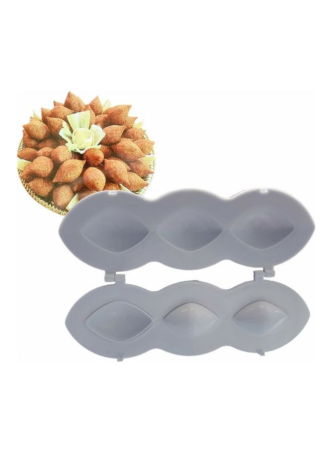 إسكدنيا قالب لصنع فطائر اللحم. أبيض 29*10*10سم - Image 2