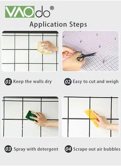 VAOdo Clear Oil Proof Wall Stickers Wallpaper Kitchen Backsplash Wall Protector Transparent Waterproof Heat Resistant Self-Adhesive Sticker for Kitchen Dining Room Wood Countertop 400*60CM  - Image 5