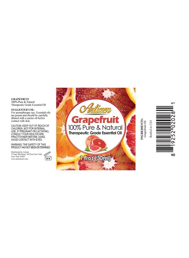 Artizen 30ml Oils - Grapefruit Essential Oil - 1 Fluid Ounce - Image 2
