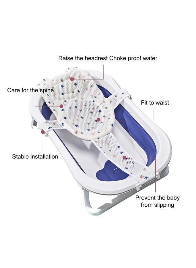 Keenso Baby Bath Seat Support Net,Universal Bathtub Shower Mesh for 0-18 Month Newborns (Star) - Image 4