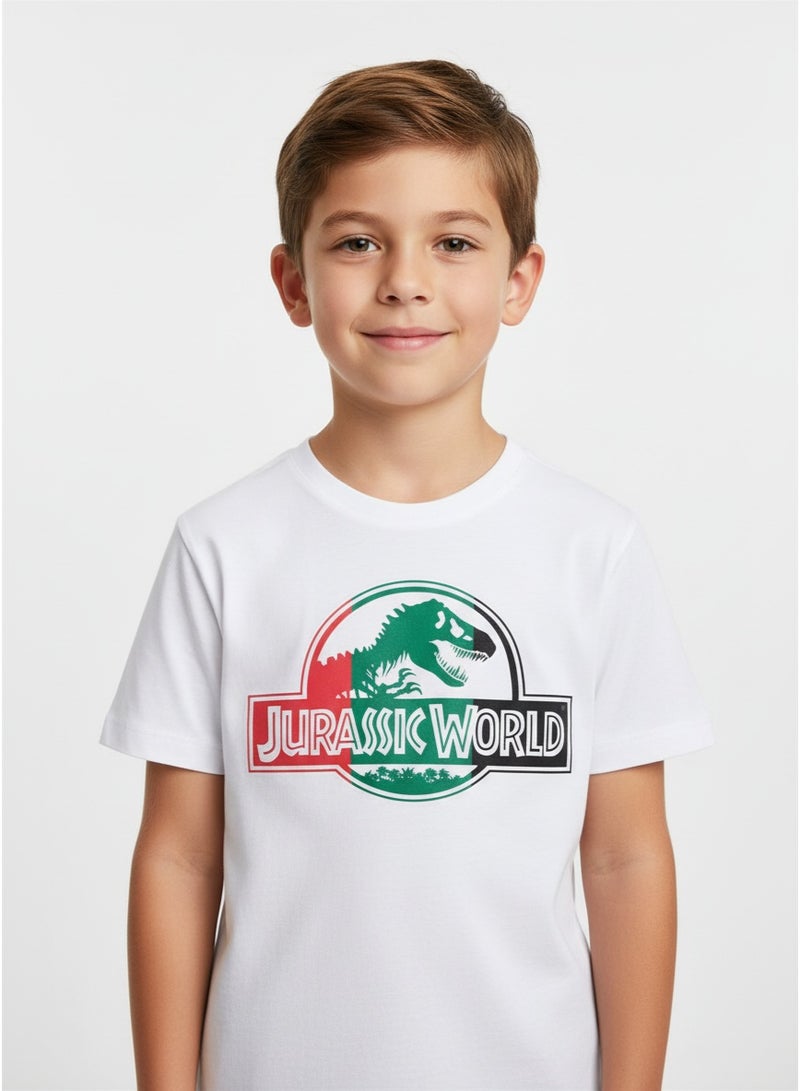 general T-SHIRT BOYS SOUVENIR SS 2-8 YRS-JURASSIC WORLD - Image 3