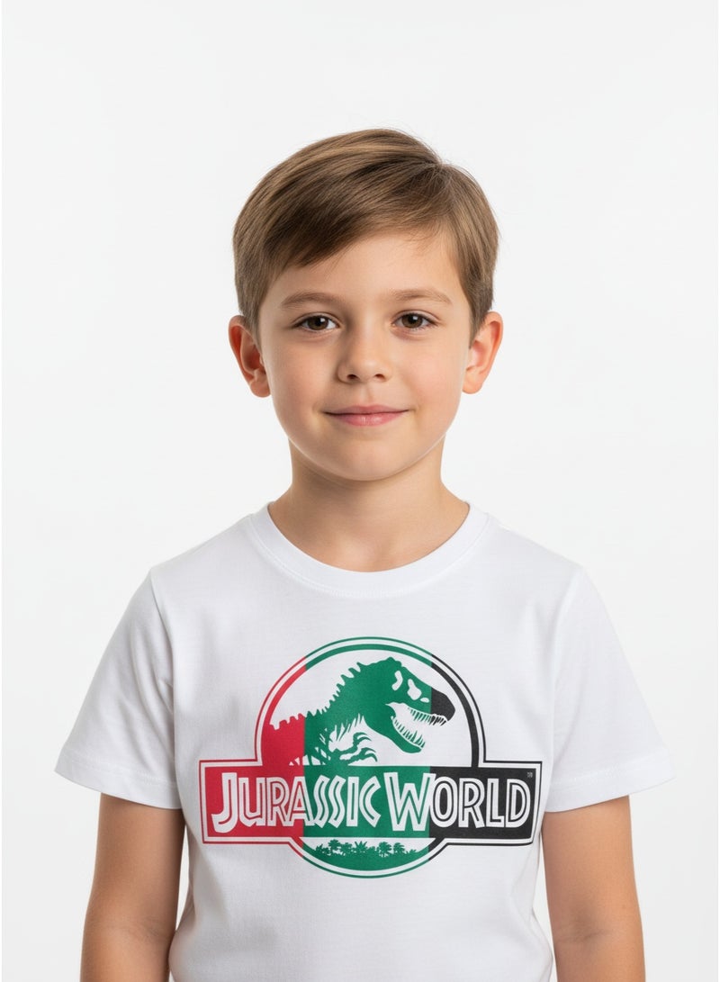 general T-SHIRT BOYS SOUVENIR SS 2-8 YRS-JURASSIC WORLD - Image 2