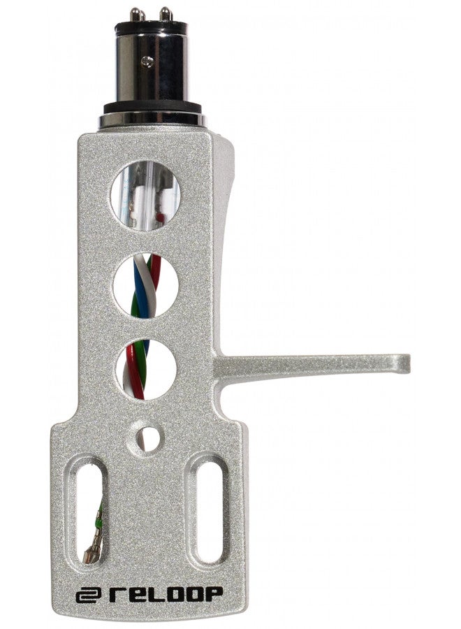 Reloop Reloop Headshell for 1/2-Inch Pick-Up Systems, Silver - Image 1