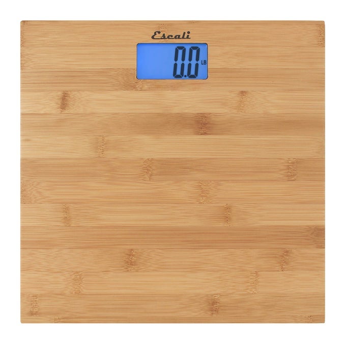 BAMBOO DIGITAL ELECTRONIC BATHROOM SCALE FOR BODY WEIGHT BATH SCALE WITH EXTRAHIGH CAPACITY OF 440 LB BATTERIES INCLUDED