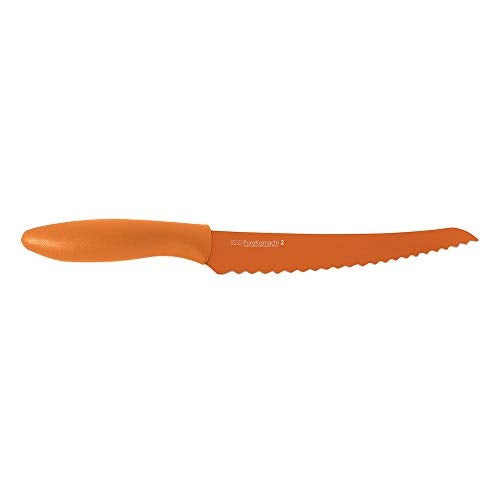 Shun Kai PRO Pure Komachi 2 Bread Knife 8”, Wide Serrations are Gentle on Bread, Comfortable Handle Offers Secure Grip in Wet Conditions; Serrated Kitchen Knife - Image 2