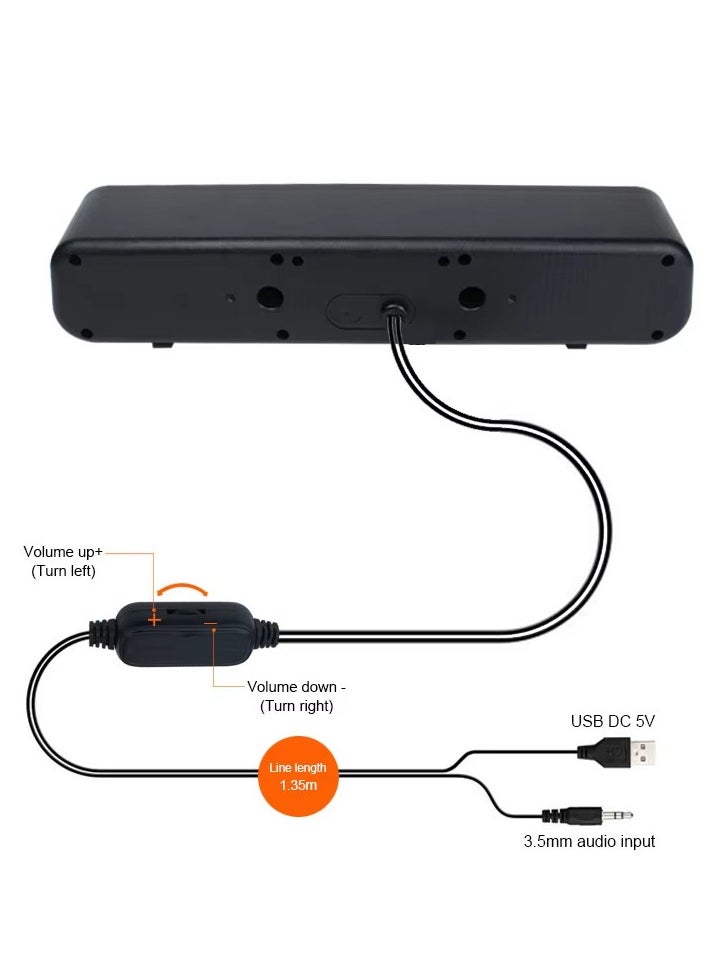 Generic - Kisonli i-570 Multimedia Speaker, 2.0 Channel Stereo Sound, USB Input, Modern Design-BLACK - Image 1
