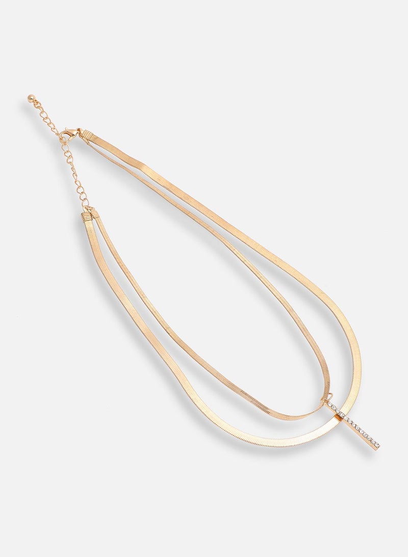 SOHI Casual Multi-Layer Artificial Necklace Jewellery - Image 2