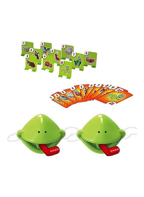 Tongue Game Catch Bugs Joint Take Card-Eat Pest Car Greedy Chameleon Sticking Out Funny Desktop Toy