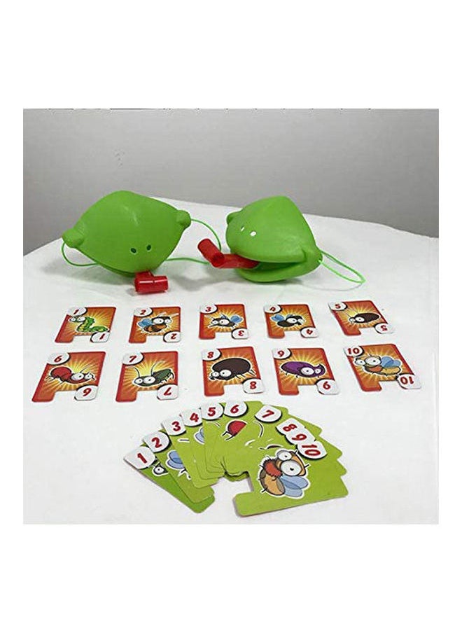NIBEMINENT - Tongue Game Catch Bugs Joint Take Card-Eat Pest Car Greedy Chameleon Sticking Out Funny Desktop Toy - Image 1