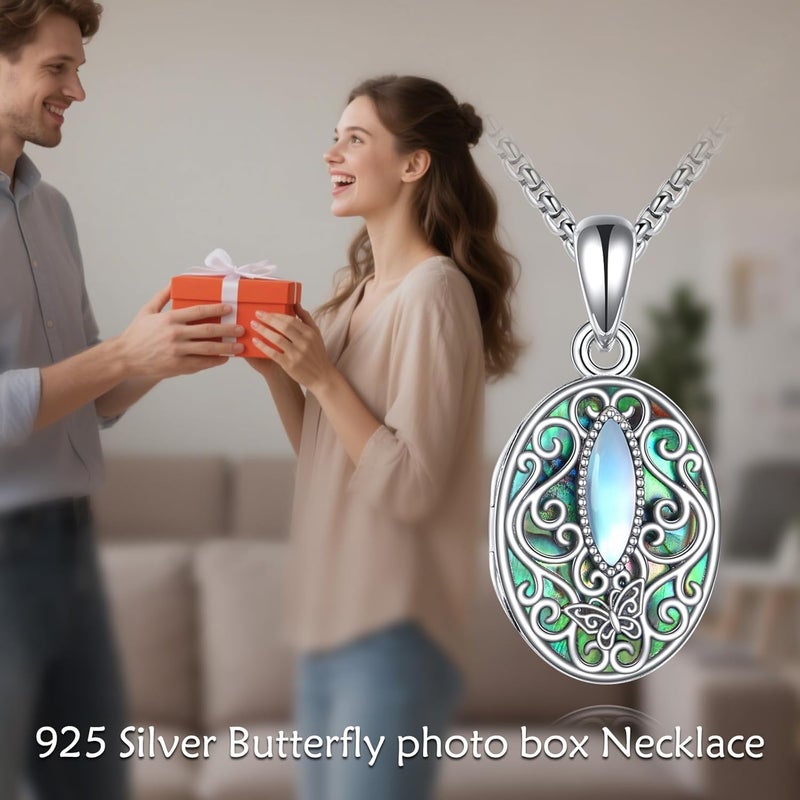 ONEFINITY Store Tree of Life Locket Necklace Sterling Silver Locket Necklace That Holds Pictures Tree of Life Locket Pendant for Women Wife Girlfriend - Image 5
