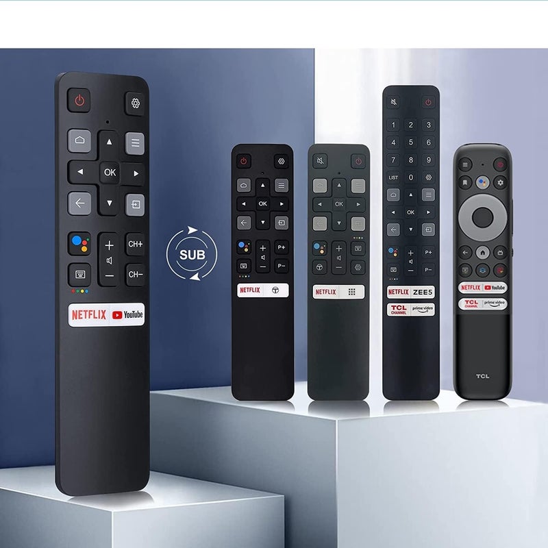 Young New Remote Control RC802V FNR1 fit for TCL TV 32S6500A 65P8S 65P8 55P8S 55P8 55EP680 50P8S 50P8 49S6800FS 49S6800 49S6510FS 32S6500 32S6500S 32S6800S 32S6510S 32A325 32A323 - Image 3