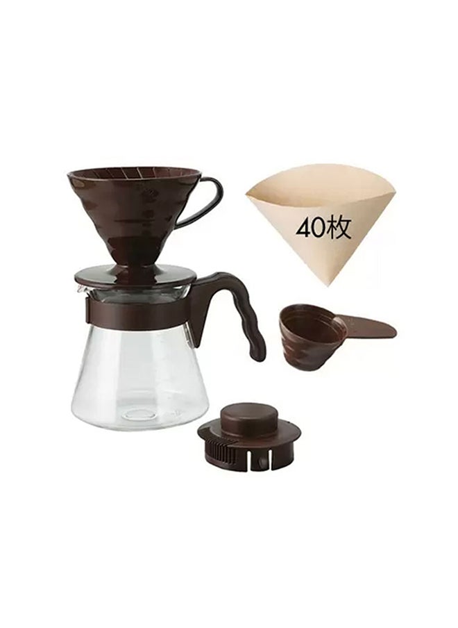 V60 Coffee Dripper Server Set 02, Chocolate Brown - pzsku/ZB170471CC482348FE7A7Z/45/_/1728642495/55cd8465-f5fc-49e1-bc91-06c613f9082e