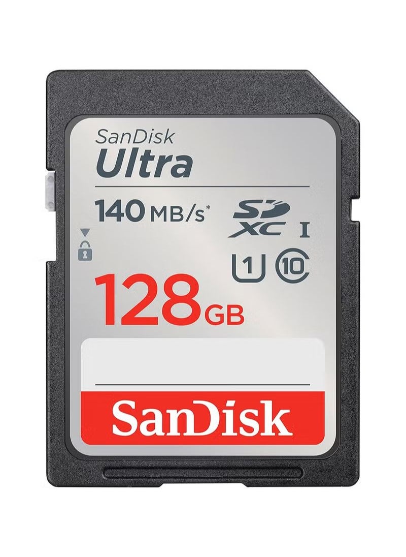 Sandisk Ultra SDXC UHS-I Card Speed Upto 140 MB/s 128 GB  - Image 1
