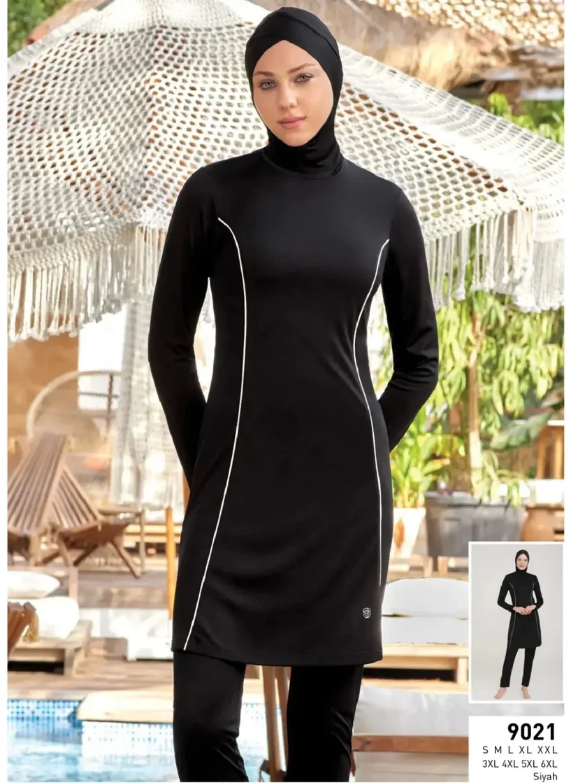 Adasea Rozamay 9021 Long Sleeve Women's Hijab Swimsuit