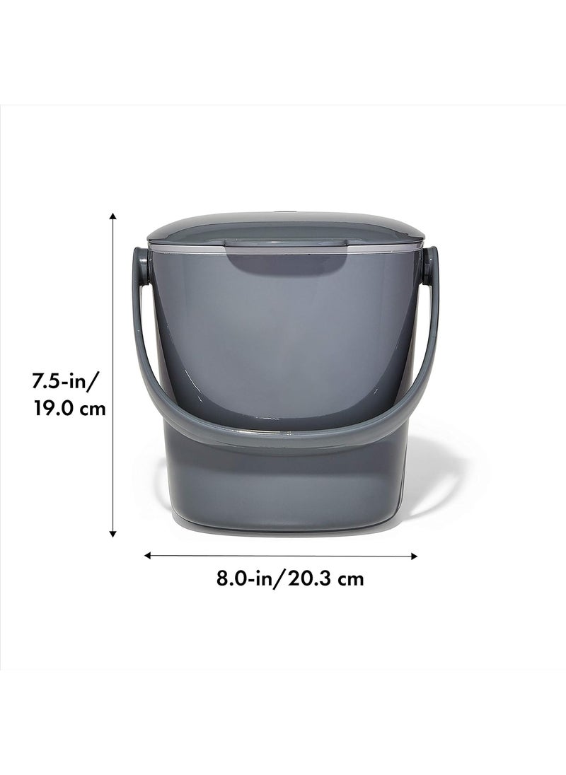 OXO OXO Good Grips EasyClean Compost Bin Charcoal  075 GAL  - Image 2