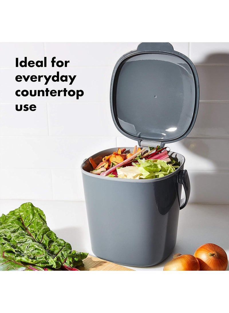 OXO OXO Good Grips EasyClean Compost Bin Charcoal  075 GAL  - Image 4