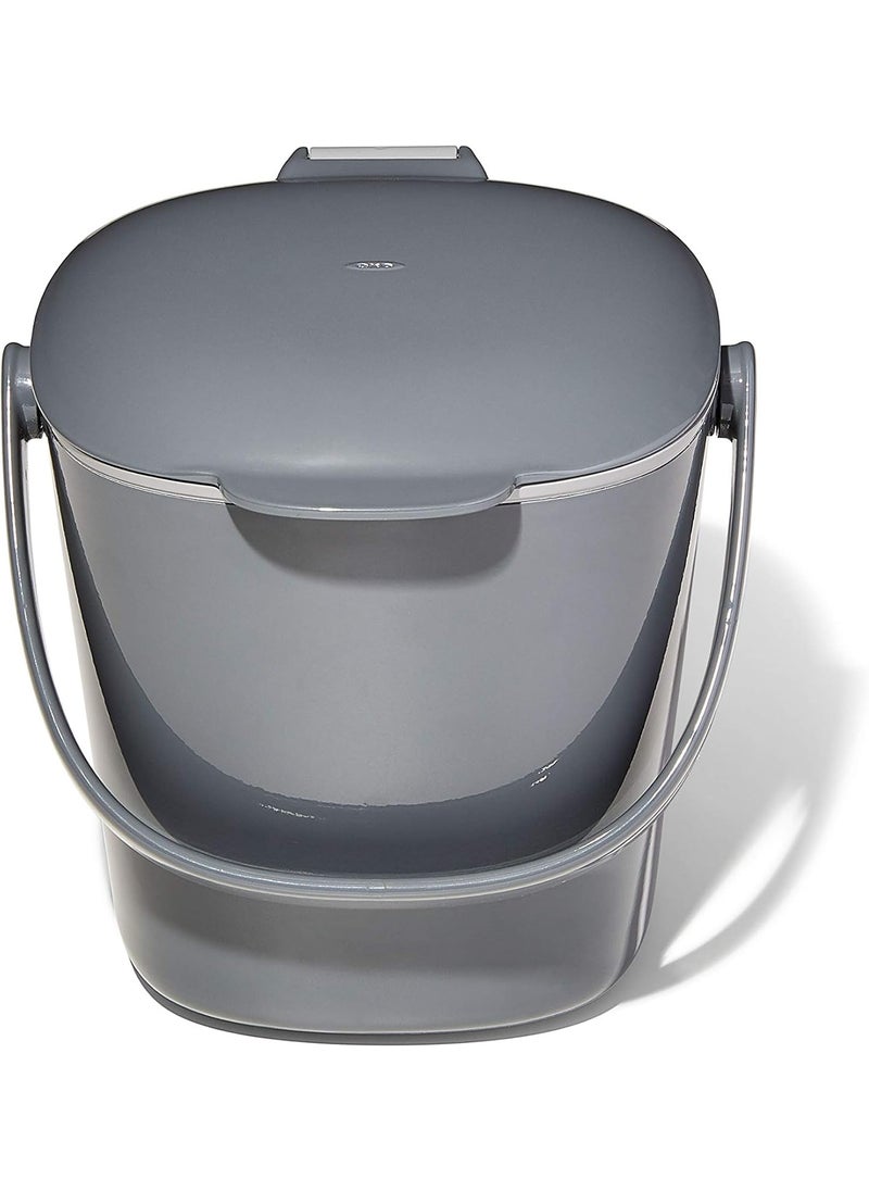 OXO OXO Good Grips EasyClean Compost Bin Charcoal  075 GAL  - Image 1