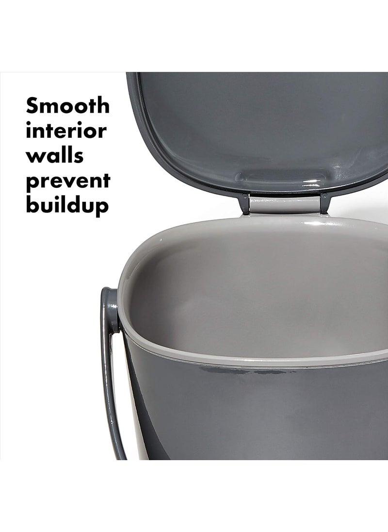 OXO OXO Good Grips EasyClean Compost Bin Charcoal  075 GAL  - Image 3