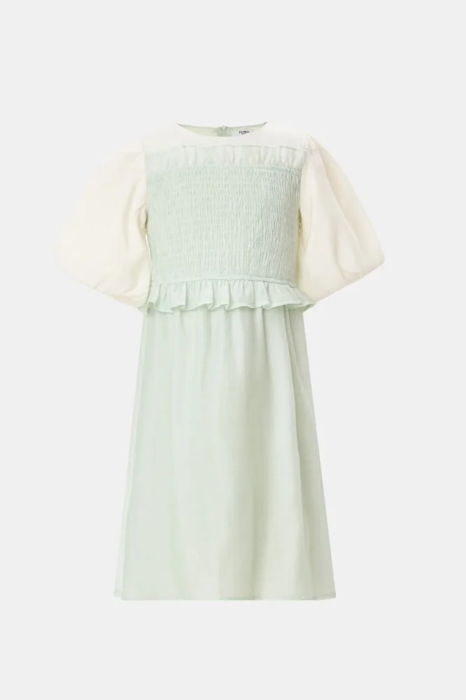 Tenda Smocked Panel Dress