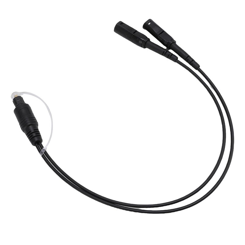 LiebeWH 1 in 2 Out Optical Splitter, Fiber Optic Audio Cable with Stable Signal Transfer and Clear Sound for Home Theater and Gaming Consoles - Image 1