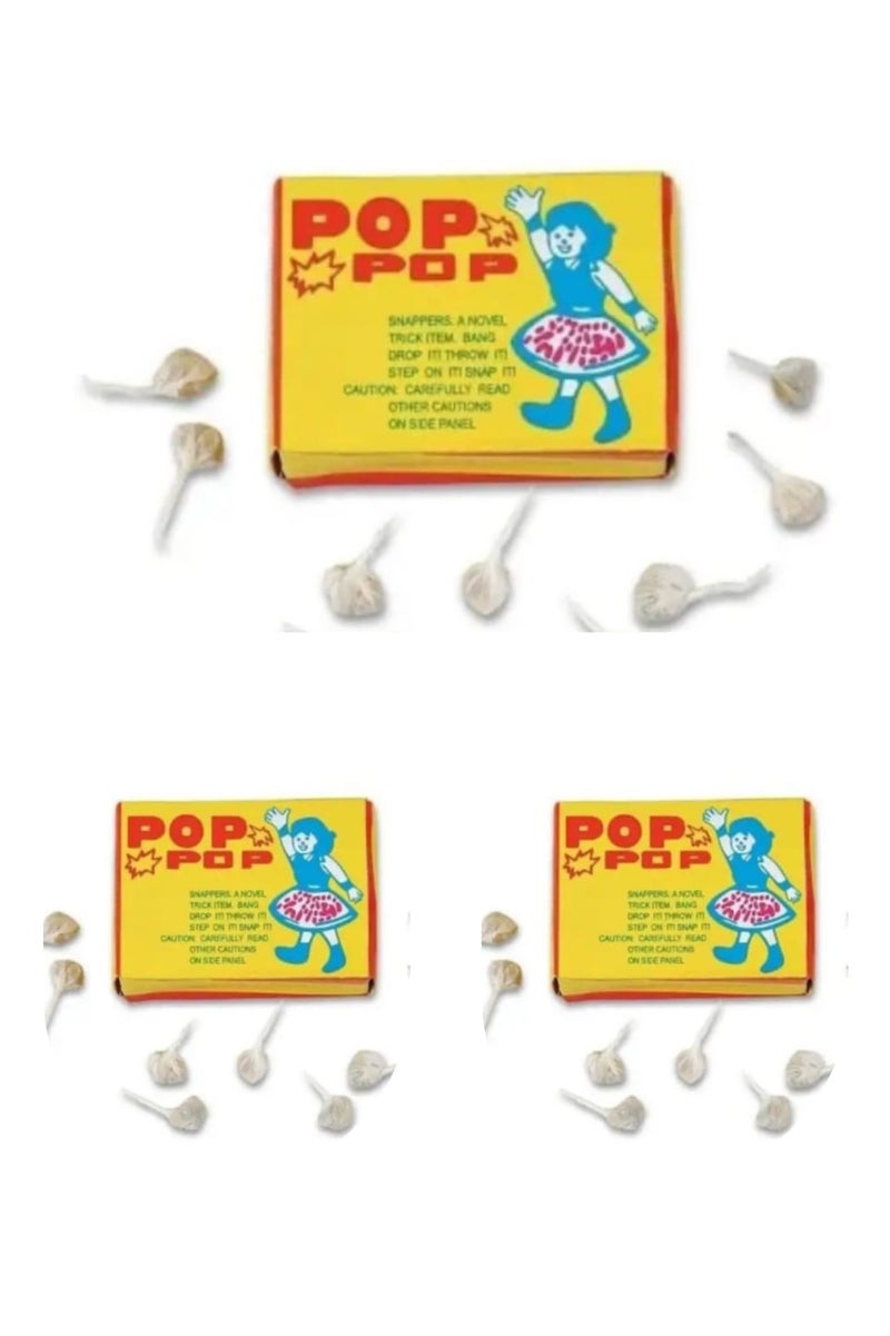 POP A Cracker For Children That Makes Soft Sounds That Bring Goy And Happiness To Children Who Use It It Comes In 3 Boxes Each Box Containing 45 To 50 Pieces