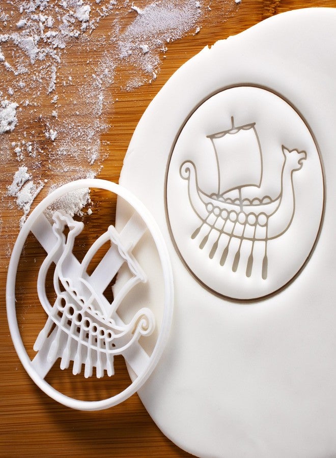 Bakerlogy Viking Ship cookie cutter, 1 piece - Bakerlogy - Image 2