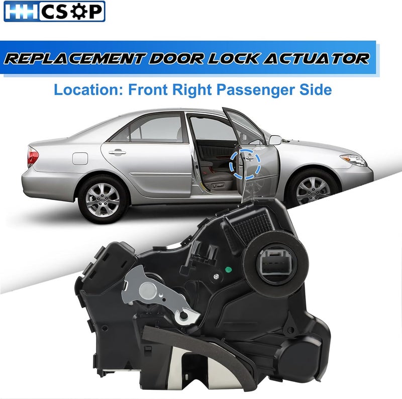 HHCSOP Front Right Passenger Side Power Door Lock Actuator Motor for Toyota and Scion - Image 2